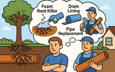 How to Kill Tree Roots in Your Sewer Line