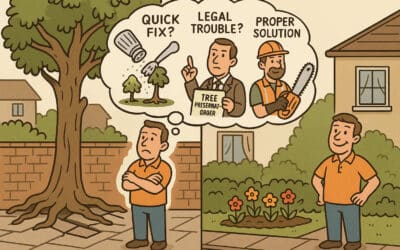 How to Kill a Tree Using Salt