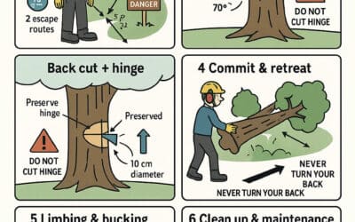 How to Fell a Tree With a Chainsaw