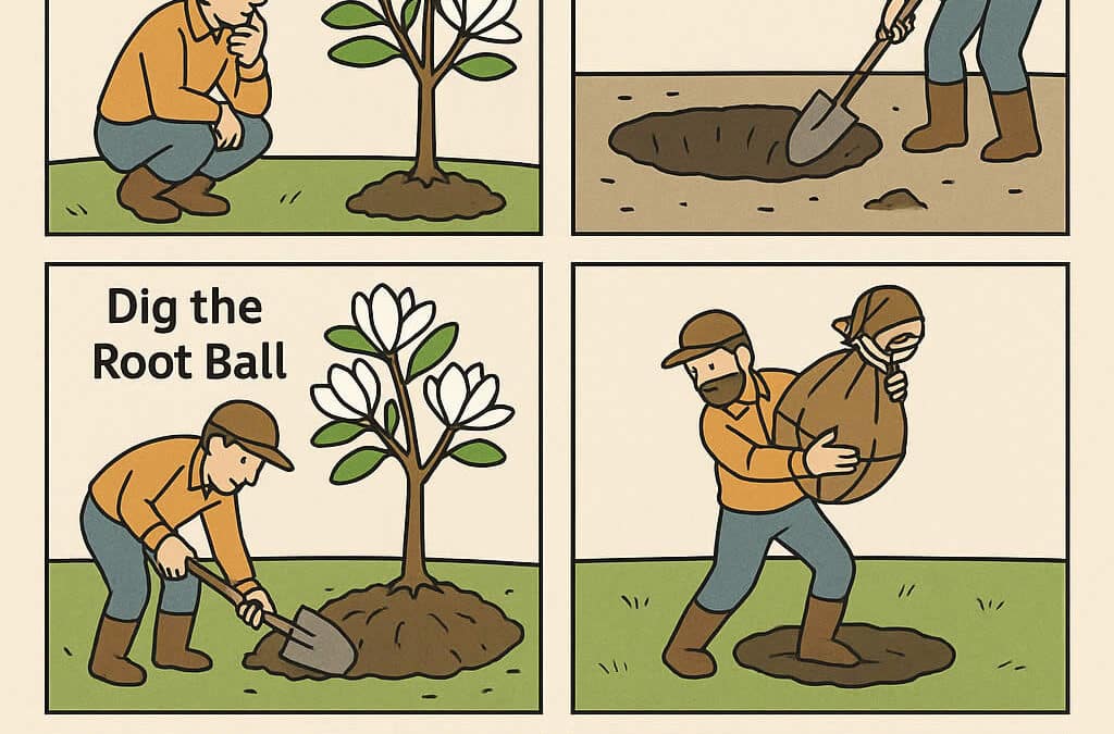 How to Move a Magnolia Tree