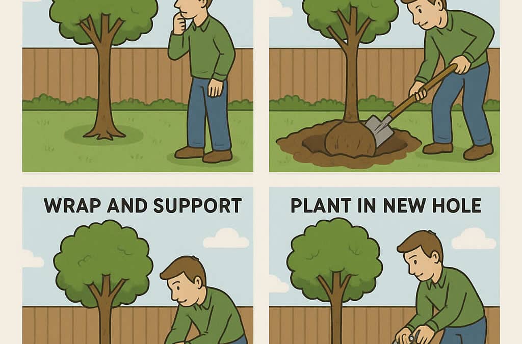 How to Safely Move a Tree