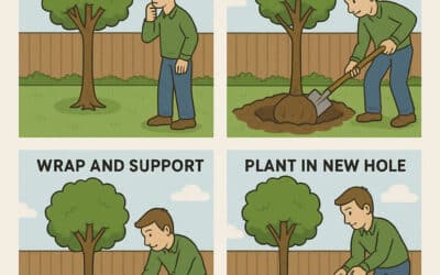 How to Safely Move a Tree