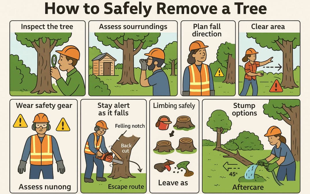 How to Safely Remove a Tree