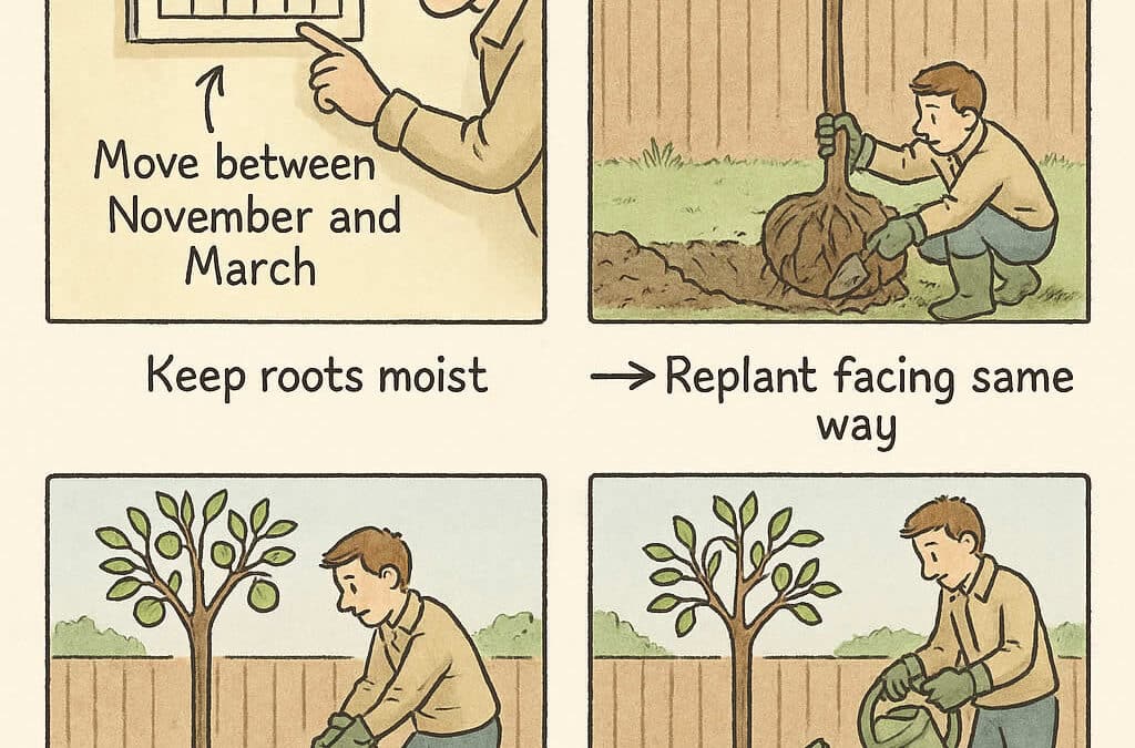 When to Move Apple Trees